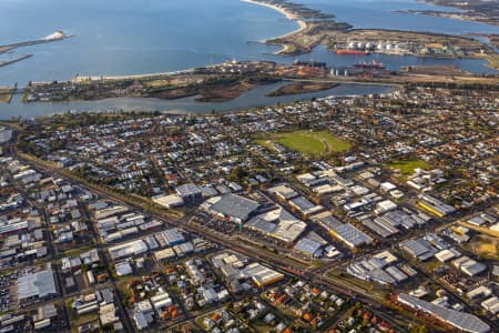 Aerial Image of BUNBURY IN WA