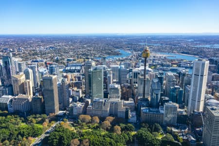 Aerial Image of SYDNEY EYE TOWER