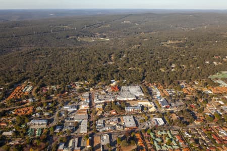 Aerial Image of KALAMUNDA IN WA