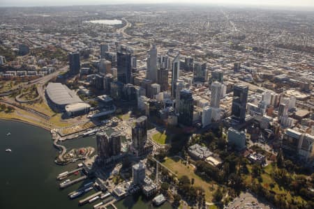 Aerial Image of PERTH IN WA