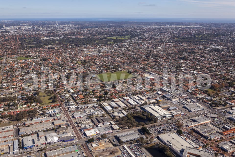 Aerial Image of Morley in WA