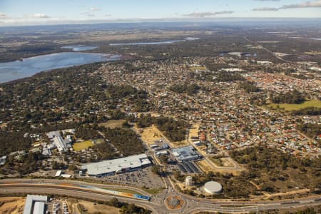 Aerial Image of MANDURAH IN WA