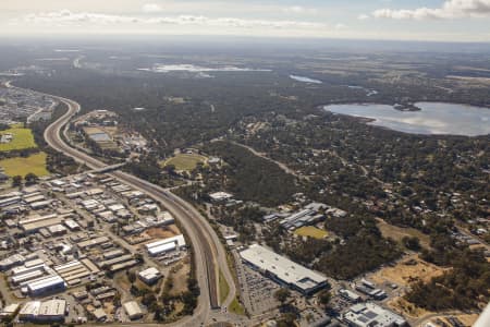 Aerial Image of MANDURAH IN WA