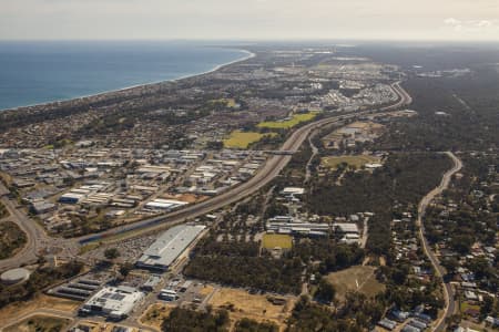 Aerial Image of MANDURAH IN WA