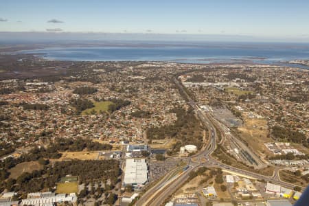 Aerial Image of MANDURAH IN WA