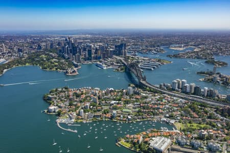 Aerial Image of KIRRIBILLI