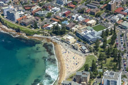 Aerial Image of CRONULLA BEACH