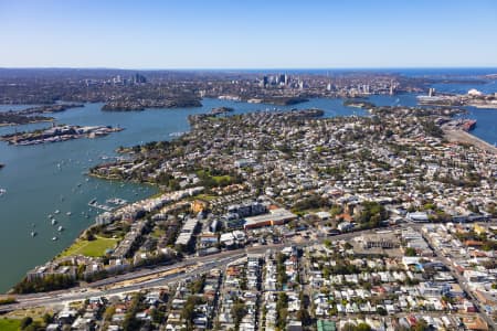 Aerial Image of ROZELLE