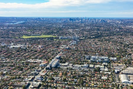 Aerial Image of CANTERBURY