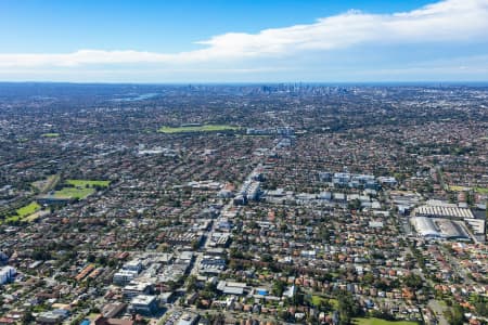 Aerial Image of CANTERBURY