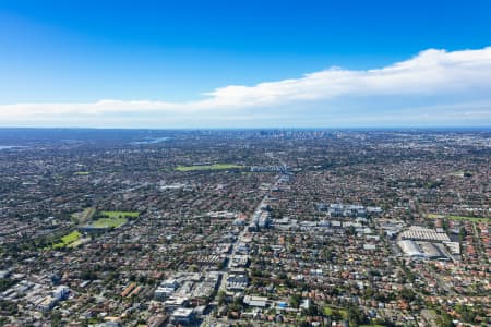 Aerial Image of CANTERBURY