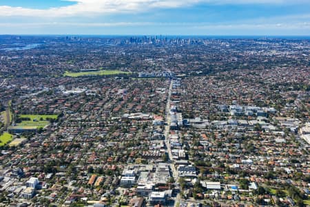 Aerial Image of CANTERBURY