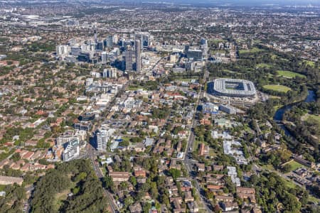 Aerial Image of NORTH PARRAMATTA