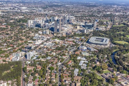 Aerial Image of NORTH PARRAMATTA