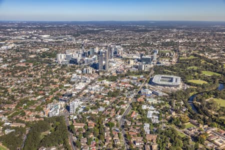 Aerial Image of NORTH PARRAMATTA