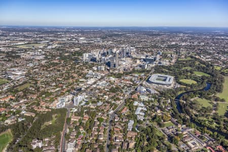 Aerial Image of NORTH PARRAMATTA