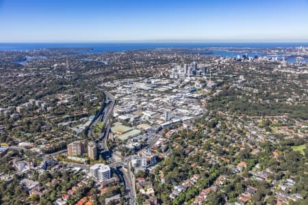 Aerial Image of LANE COVE