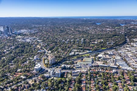 Aerial Image of LANE COVE
