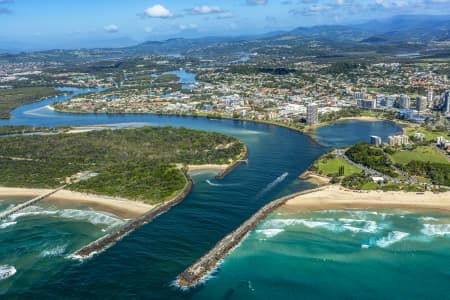 Aerial Image of COOLANGATTA