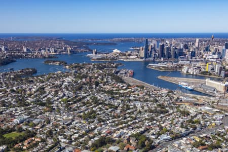 Aerial Image of ROZELLE