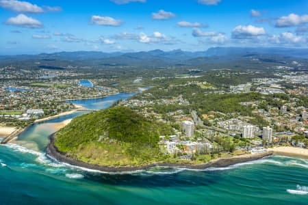 Aerial Image of BURLEIGH HEADS