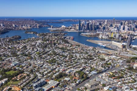 Aerial Image of ROZELLE