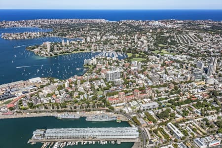 Aerial Image of WOOLOOMOOLOO