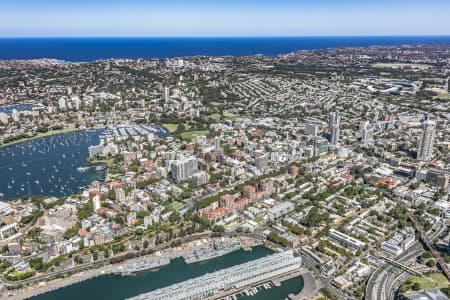 Aerial Image of WOOLOOMOOLOO