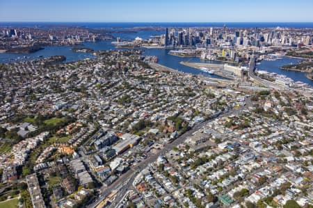 Aerial Image of ROZELLE