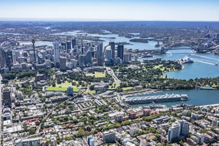 Aerial Image of WOOLOOMOOLOO