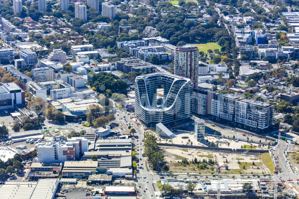 Aerial Image of Green Square Development Alexandria