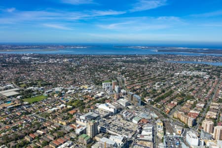 Aerial Image of HURSTVILLE CBD