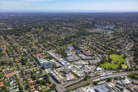 Aerial Image of EASTWOOD SHOPPING CENTRE