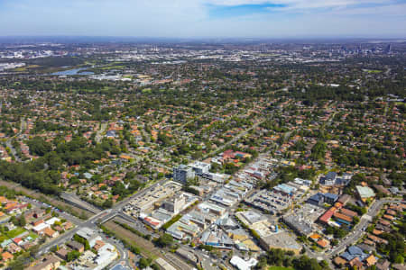 Aerial Image of EASTWOOD SHOPPING CENTRE