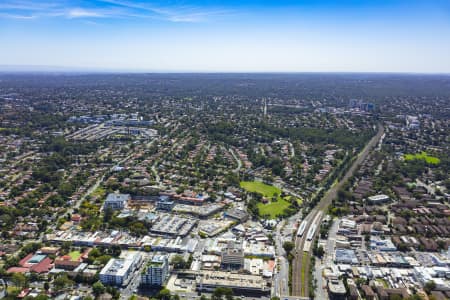 Aerial Image of EASTWOOD SHOPPING CENTRE