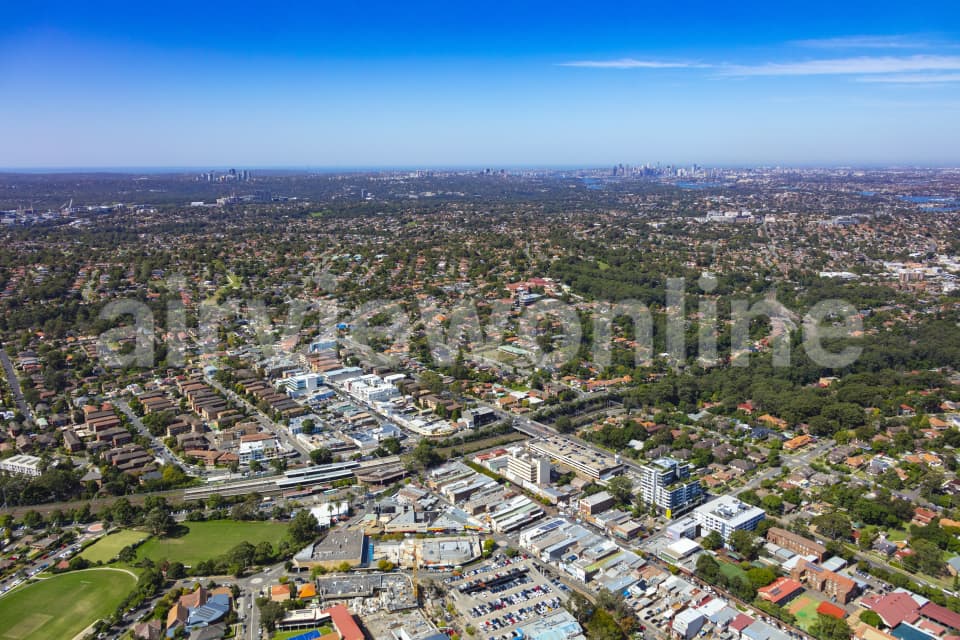 Aerial Image of Eastwood Shopping Centre
