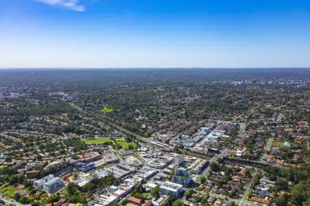 Aerial Image of EASTWOOD SHOPPING CENTRE
