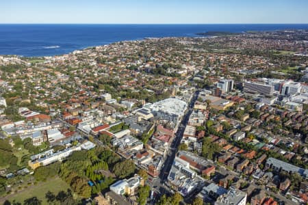 Aerial Image of ROYAL RANDWICK SHOPPING CENTRE