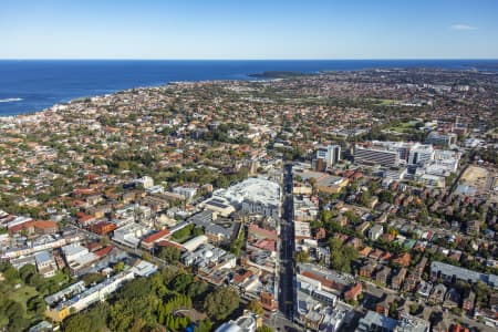Aerial Image of ROYAL RANDWICK SHOPPING CENTRE