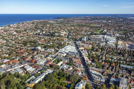 Aerial Image of ROYAL RANDWICK SHOPPING CENTRE