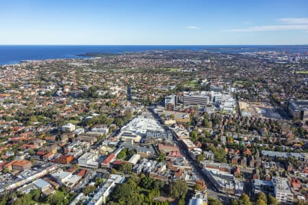 Aerial Image of ROYAL RANDWICK SHOPPING CENTRE