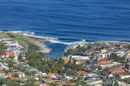 Aerial Image of CLOVELLY BEACH