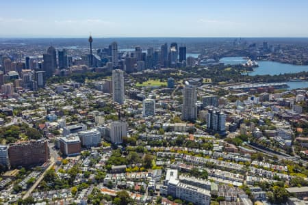 Aerial Image of DARLINGHURST TO CBD