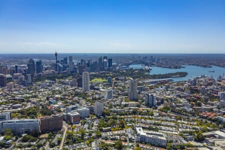 Aerial Image of DARLINGHURST TO CBD