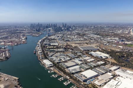 Aerial Image of PORT MELBOURNE