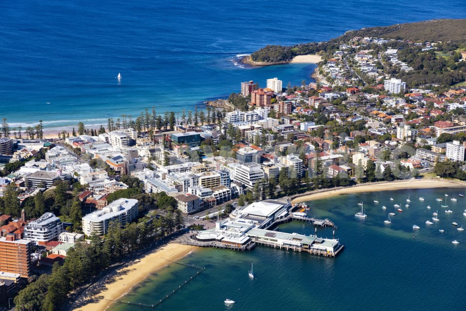 Aerial Image of Manly Wharf