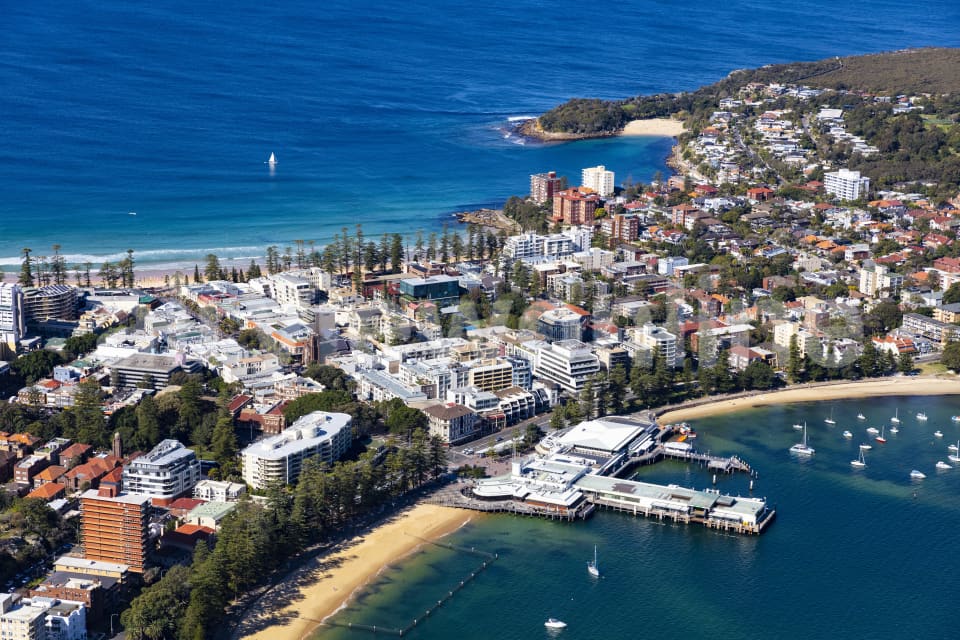 Aerial Image of Manly Ferry