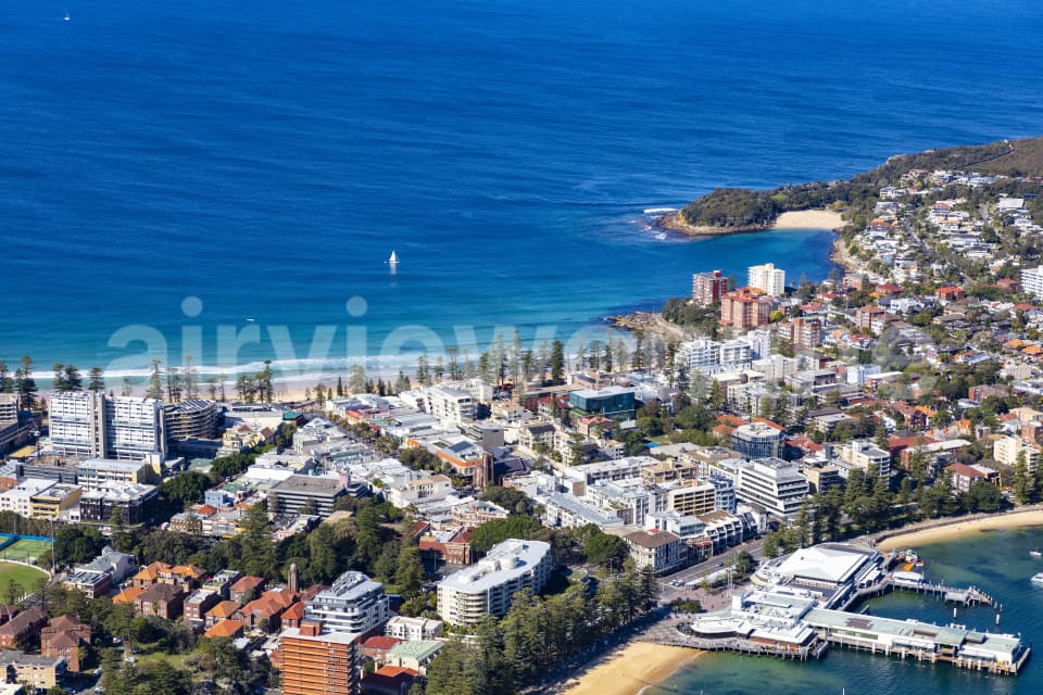 Aerial Image of Manly Corso