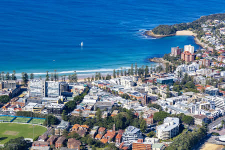 Aerial Image of MANLY BEACH