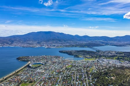 Aerial Image of BELLERIVE HOBART TASMANIA